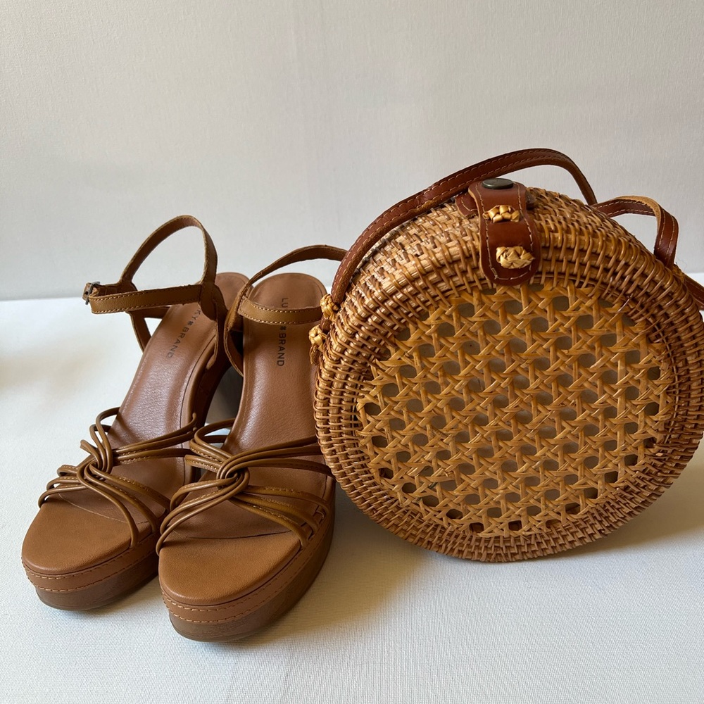 New Rattan Crossbody